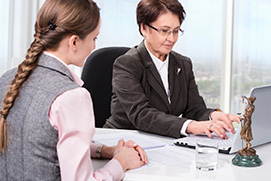 Image of a room destroyed by fire damage